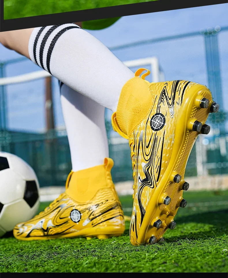 

2025Мужские футбольные бутсы для уличного общества, футбольные бутсы для игры в помещении, удобные футбольные бутсы для мужчин, chuteiras de Campo