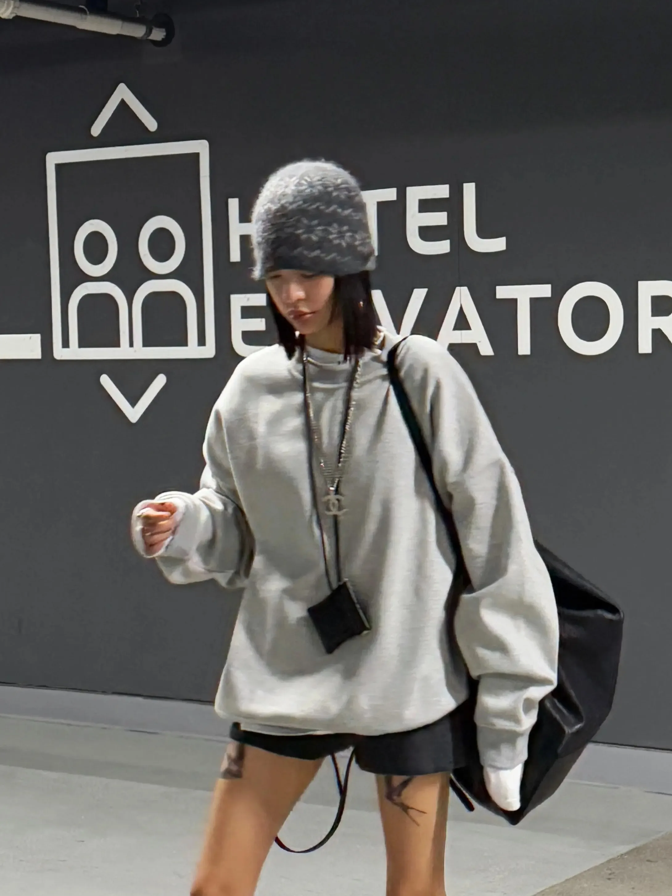 

Удобный свитшот из чистого хлопка с круглым вырезом Dongjin Heat в корейском стиле, повседневный, свободного кроя, цветной, с длинными рукавами, комфортный.