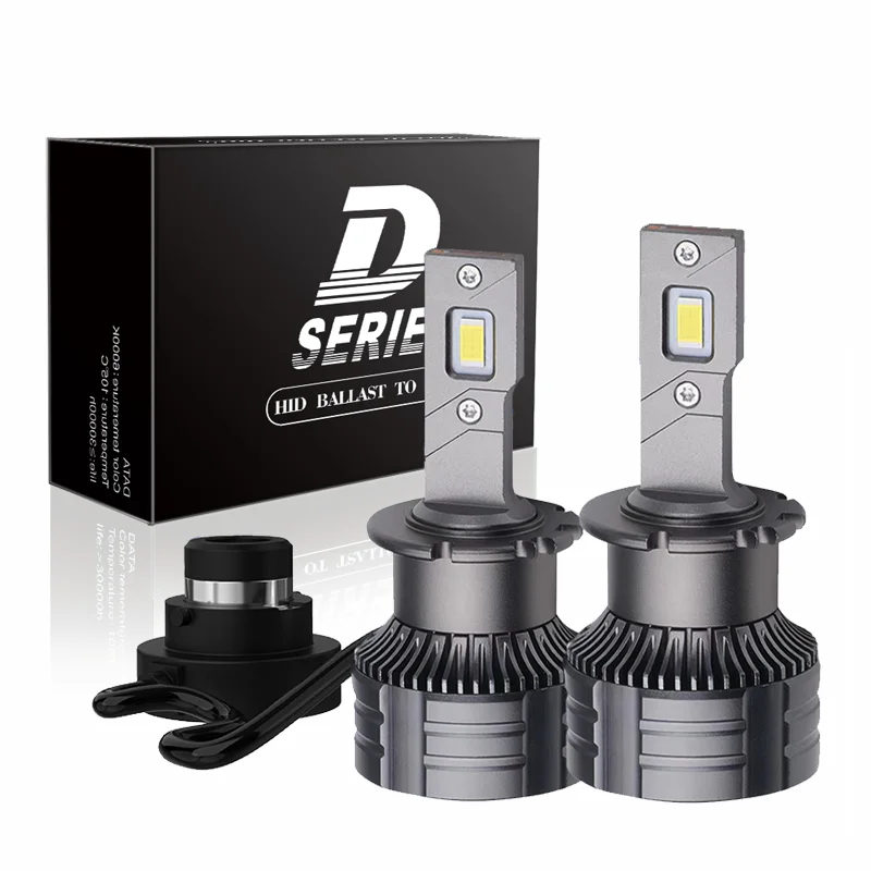 

D2S Led Car Headlight D4S 35W Canbus Bulbs CSP D1S D3S D5S D8S Led 30000LM Super Bright D2R D4R Auto Turbo Fan ​Lamp Plug&Play