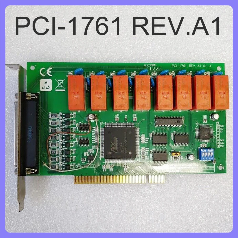 

Data Capture Card 8 Relay Output For Advantech PCI-1761 REV.A1