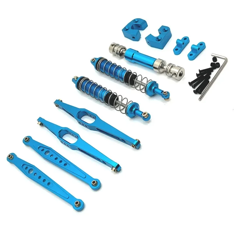 Kit de atualização de metal de peças de carro de controle remoto RC para WLtoys 124006   12427 12427 12428 12429