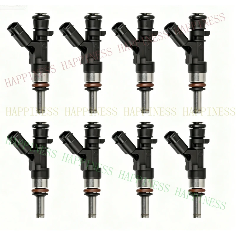 RM+   8X Fuel Injectors 0280158142 for Mercedes-Benz C63 ML63 AMG W216 W204<