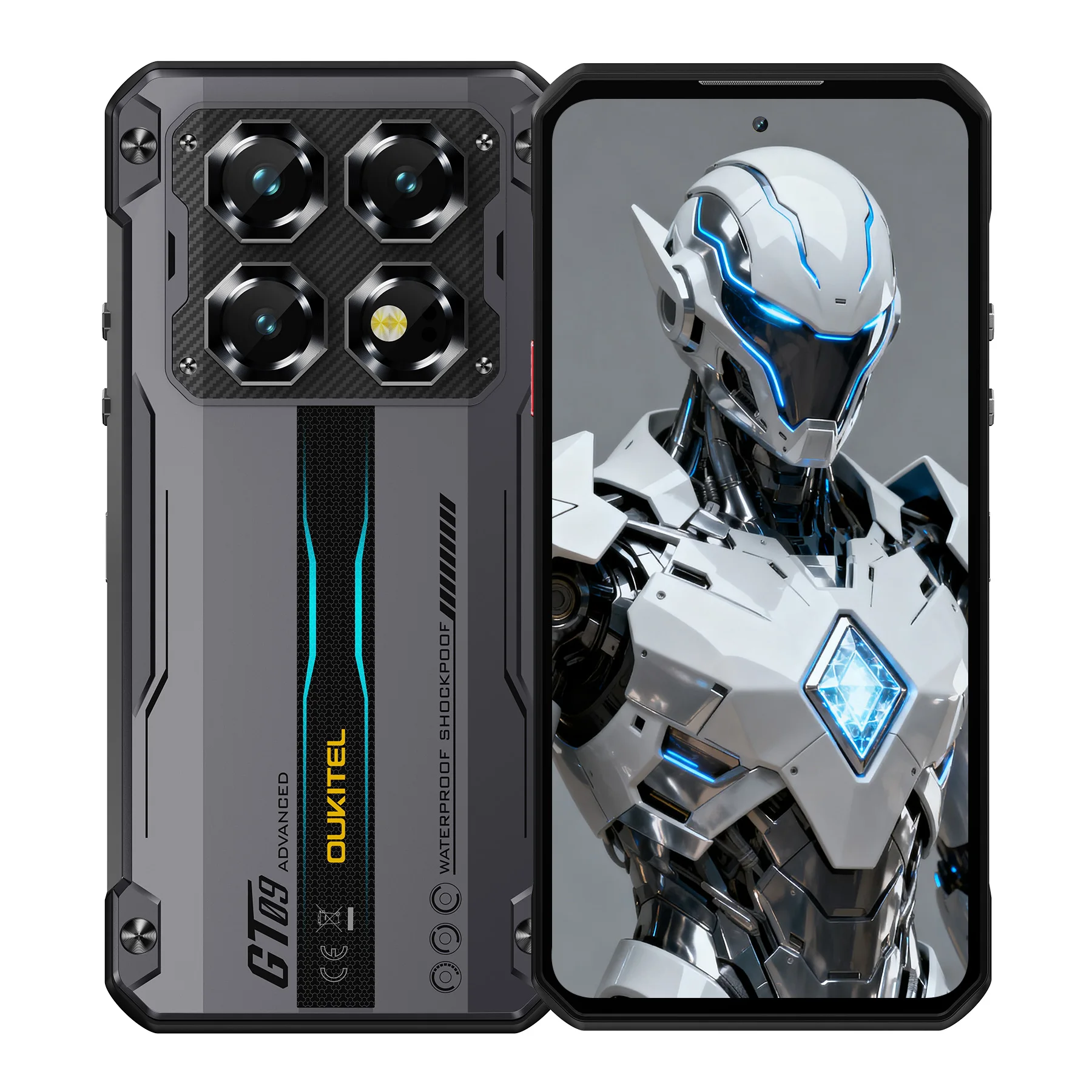 OUKITEL WP60 5G Rugged Smartphone Android 15 MTK 7025 7.2Inch HD 120Hz 256GB/512GB ROM Mobile Phone 108MP 10000mAh Cellphone NFC