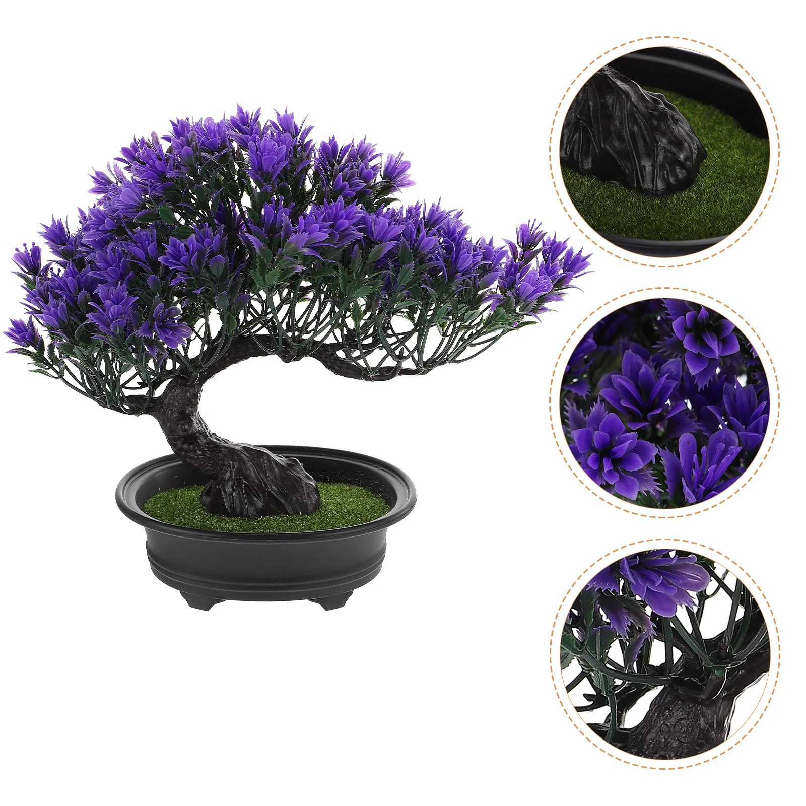 

Simulation Bonsai Pine Tree Artificial Plant Realistic Indoor Outdoor Decoration Emulated Bonsai Decor Plastic Tree Ornament