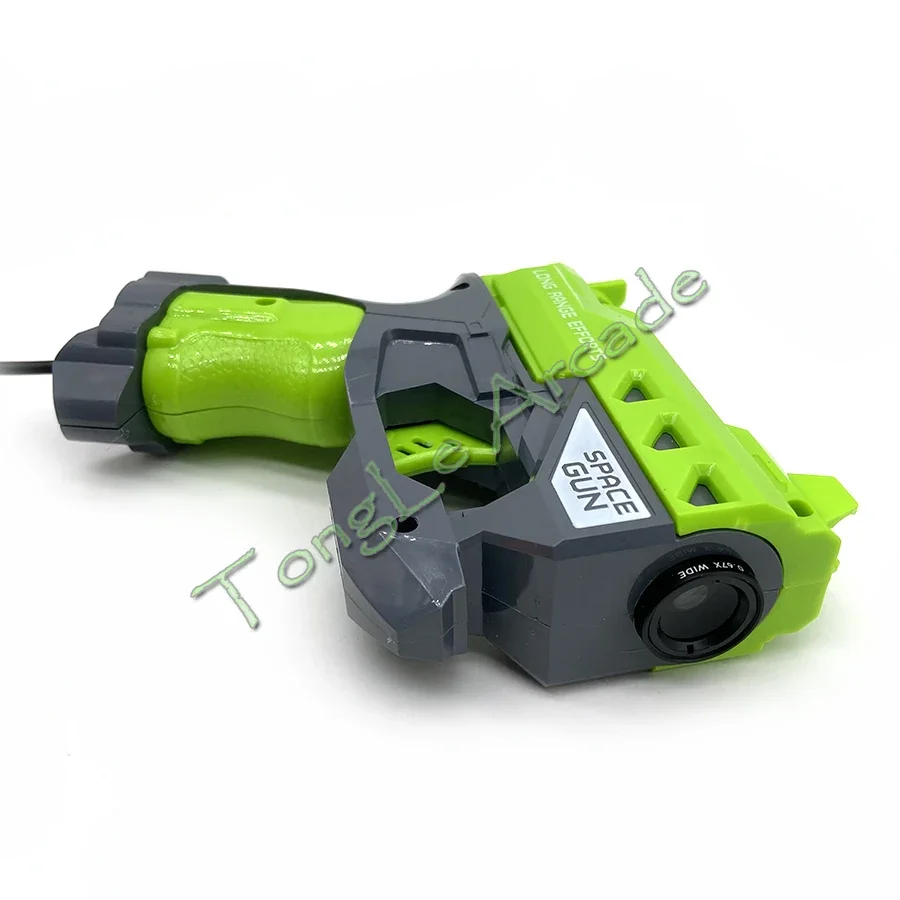 MIni USB LightGun Controller, Portable PC Gamepad, SpaceGun, TeknoParrot Arcade Simulator, Game Accessory with 4 IR LED Sensor view 5