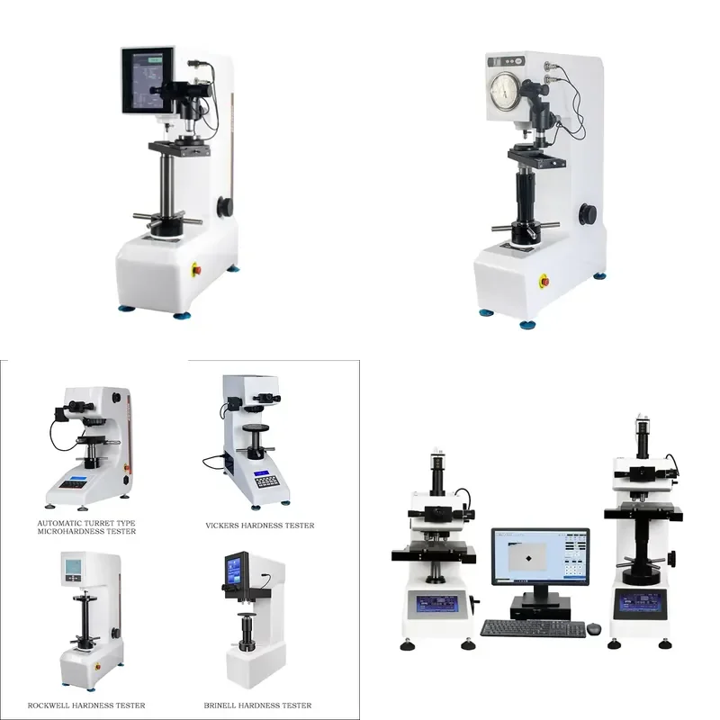for Digital Fully Automatic Rockwell Hardness Tester HRC HRA HRB Scale Touch Screen Metal Steel Copper Alloy Testing