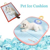 Cartoon Pet Cooling Mat Keep Cooling anti-scratch Dog Cat Sleeping Pad Portable Ice Gel Dog Cold Bed Mat for Small Big Dogs