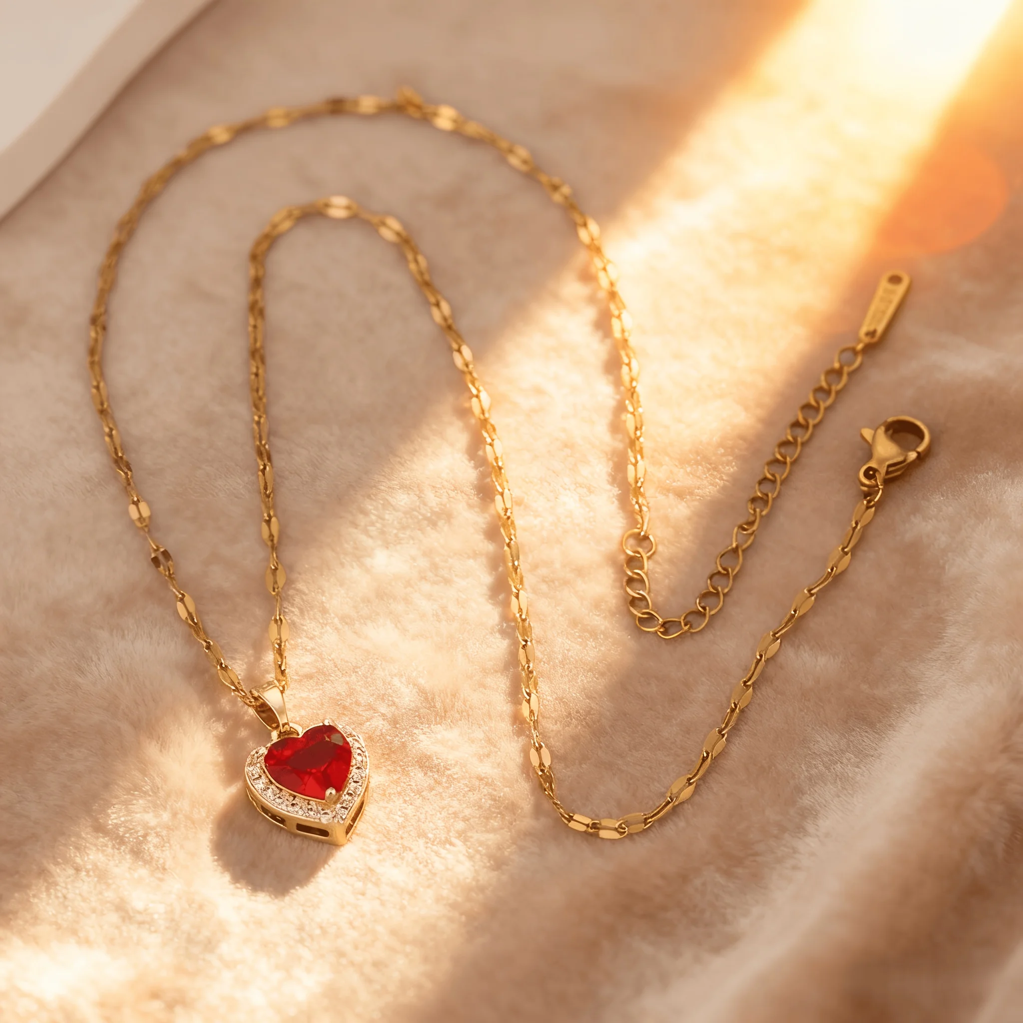 قلادة حب ملونة أنيقة للمجوهرات - مراجعة Luxury Lifestyle Jewelry وسعره