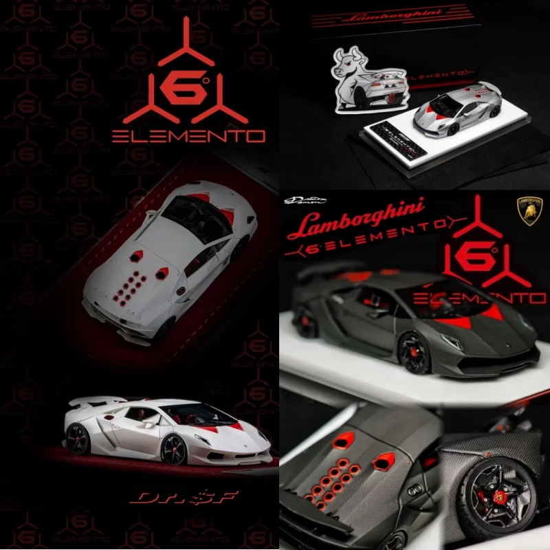 NEU DemonZone 1:64 King Sixth Element All Carbon Special Wheel Statisches Resin-Automodell, Sammlerfiguren, auf Lager
