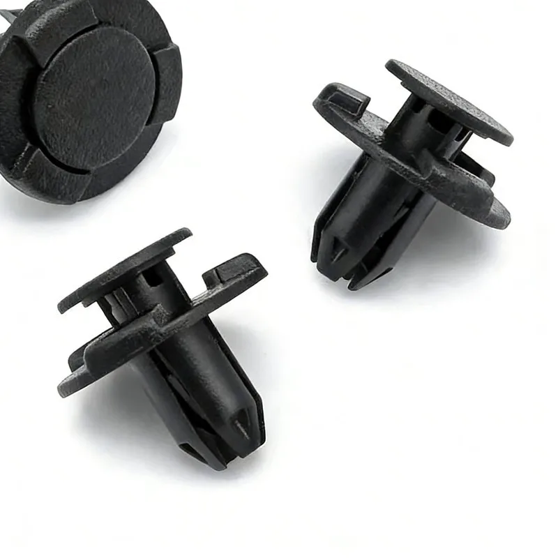 11Pcs Black Auto Mud Flap Clips, for Door & Mud Flap, Anti-Aging, Universal Expansion Clips