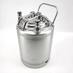 2L Ball Lock Keg 152mm x 252mm beer brewing keg kits (include lid and handle) wine brew equipment bar tools