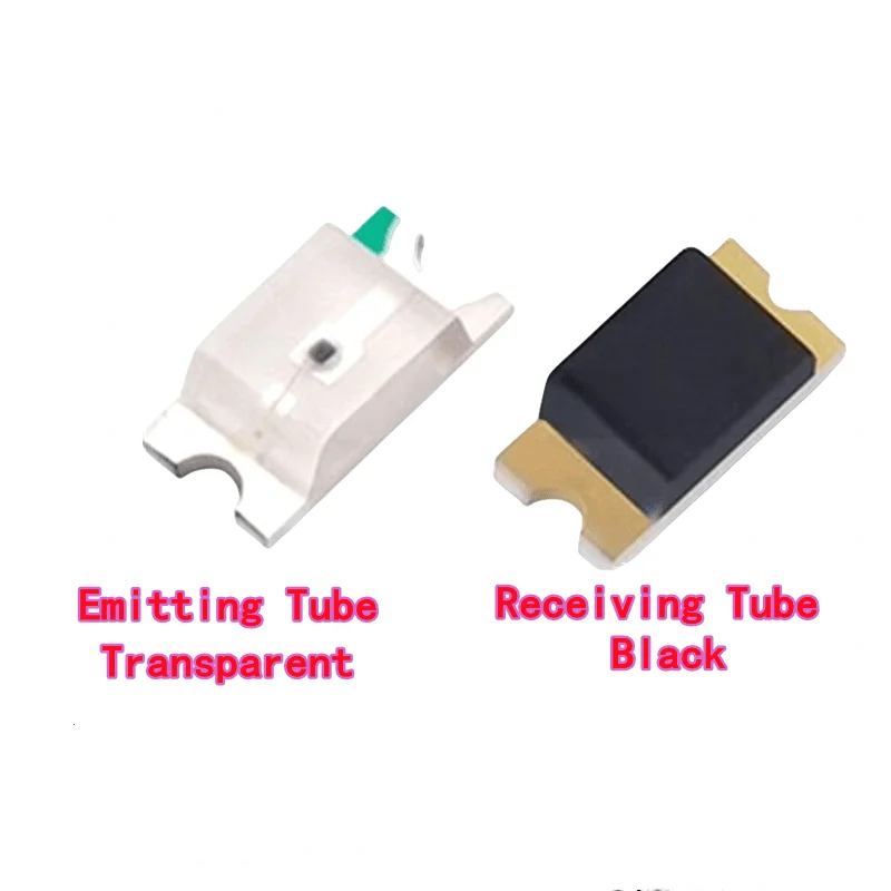 10 قطعة 1206 IR SMD رقاقة الترانزستور الضوئي 940nm باعث استقبال الأشعة تحت الحمراء الارسال الضوئي غير مرئية لتقوم بها بنفسك