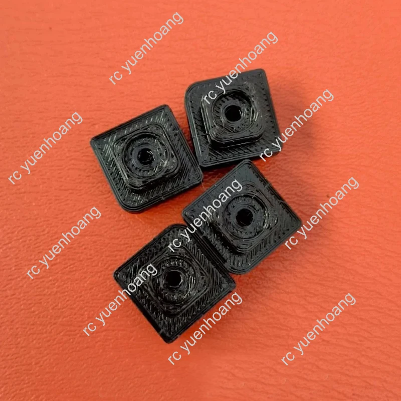 TPU 3D Printed Battery Footpad Non-full-coverage Design Black Anti-slip Pad for DJI T20/T16 RC Agricultural Drone Spare Parts