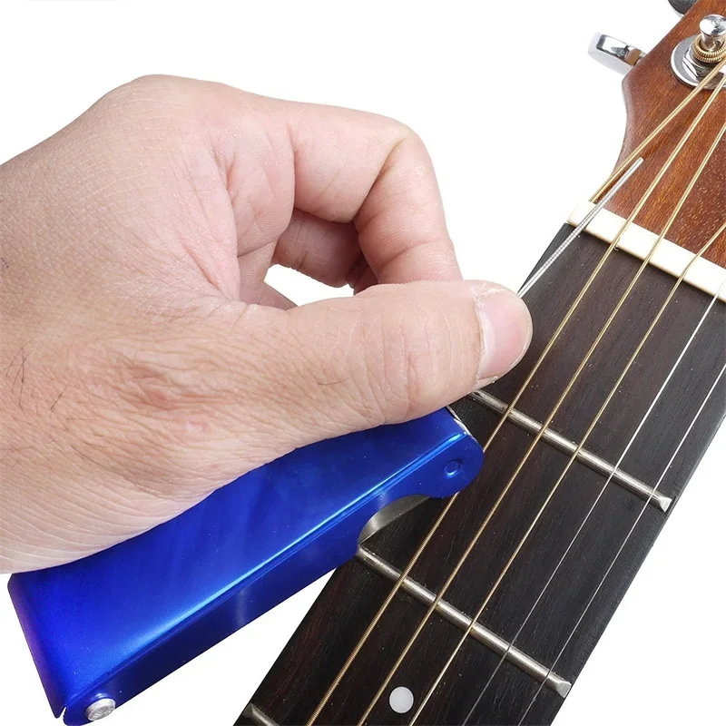 Porca de guitarra entalho arquivo viu hastes slot arquivamento conjunto portátil diy ferramentas reparo guitarra aço luthier substituição acessórios