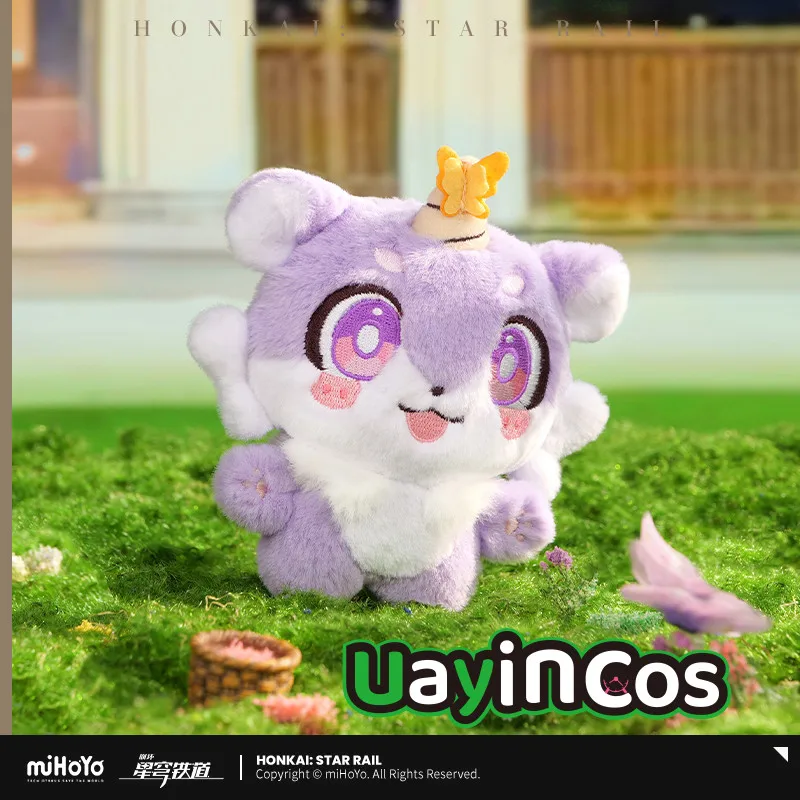 

13cm Original Honkai Star Rail Aventurine Kafka Castorice Stuffed Plushies Doll Clothes Keychain Ornament Anime Game Toy Kids