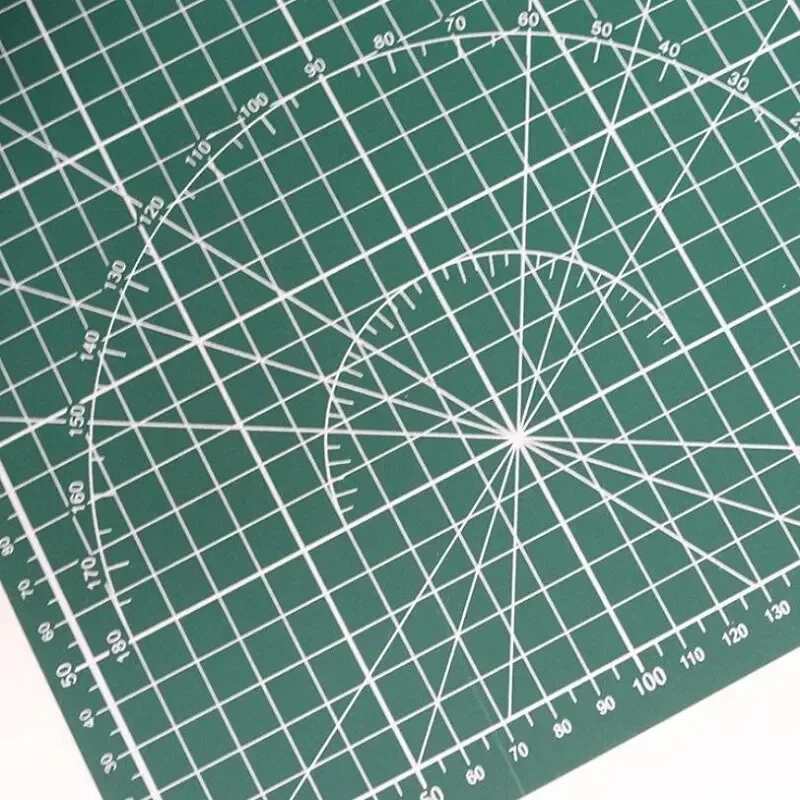 1 قطعة حصيرة قطع كبيرة ذاتية الشفاء مزدوجة الجانب A3 A4 قطع الوسادة لصياغة صورة ظلية الخياطة الخضراء قطع حصيرة