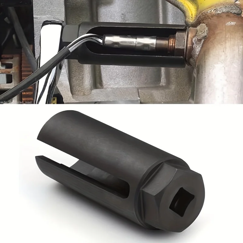 1PC Oxygen Sensor Sleeve Oxygen Sensing Sleeve Oxygen Sensor Disassembly Tool Black Narrow Mouth