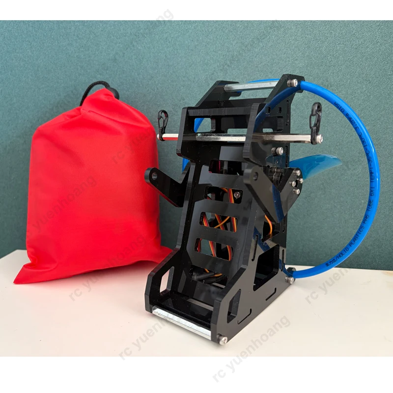 1Set Wingspan 1.5meters RC Paragliding Equipment 2300KV 2205 Brushless Motor+2pcs 12g Metal Servo+40A ESC Powered Paraglider Kit