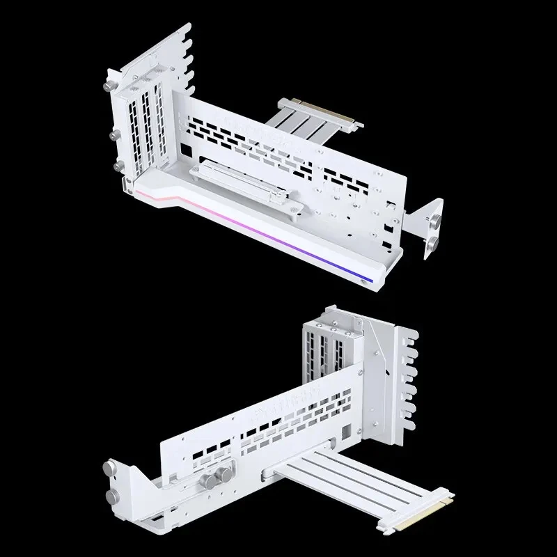 Imagem -06 - Phanteks-gpukt 4.0 Argb Rotatable Video Cards Bracket Kit com Pcie 4.0 Placa Gráfica Cabo Adaptador 220 mm Suporte 40 Series