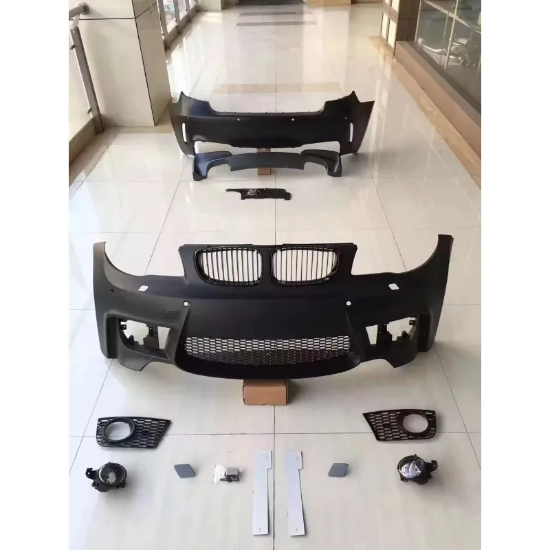 Spare Parts For CarsCAR BODY KIT For 1SERIES E82 E87 FRONT BUMPER ILLE For 1M CAR BUMPERBody Kit Retrofit Kitfacelift Conversi