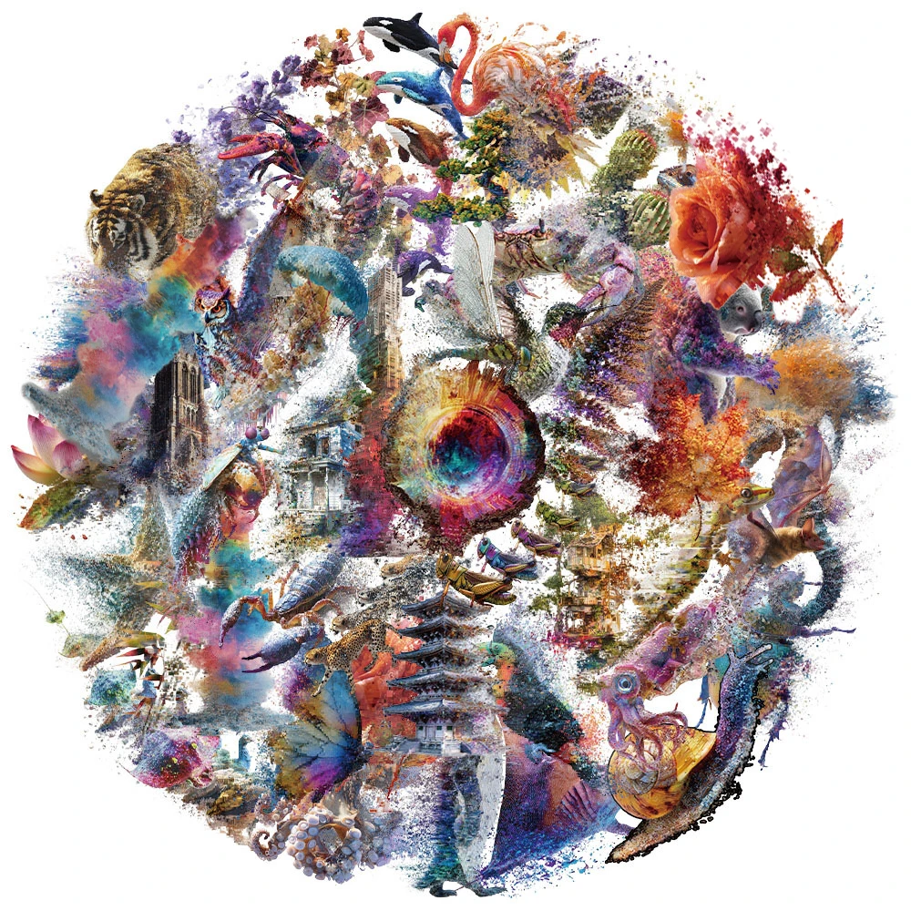 

10/30/50pcs Creative Aesthetic Art Pattern Stickers Cartoon Animal Flower Decals Luggage Guitar Phone Laptop Transparent Sticker