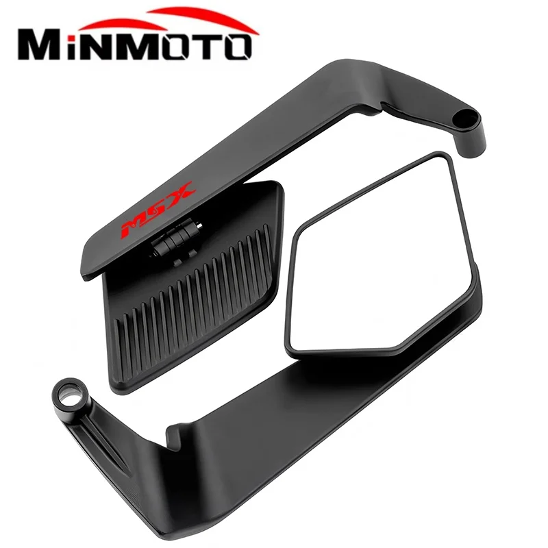 For GROM MSX 125 msx125 Grom 125 Motorcycle Accessories Adjustable Side Rotating Rearview Mirrors