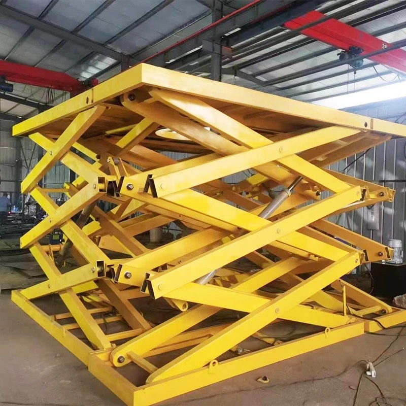 Fixed lifting platform, electro-hydraulic lift