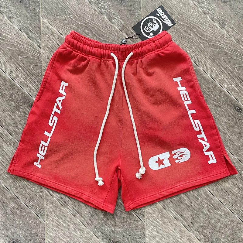 

Спортивные шорты Hellstar Studios Sports Flame для мужчин и женщин, повседневные, молодежные, для ежедневной носки, летние
