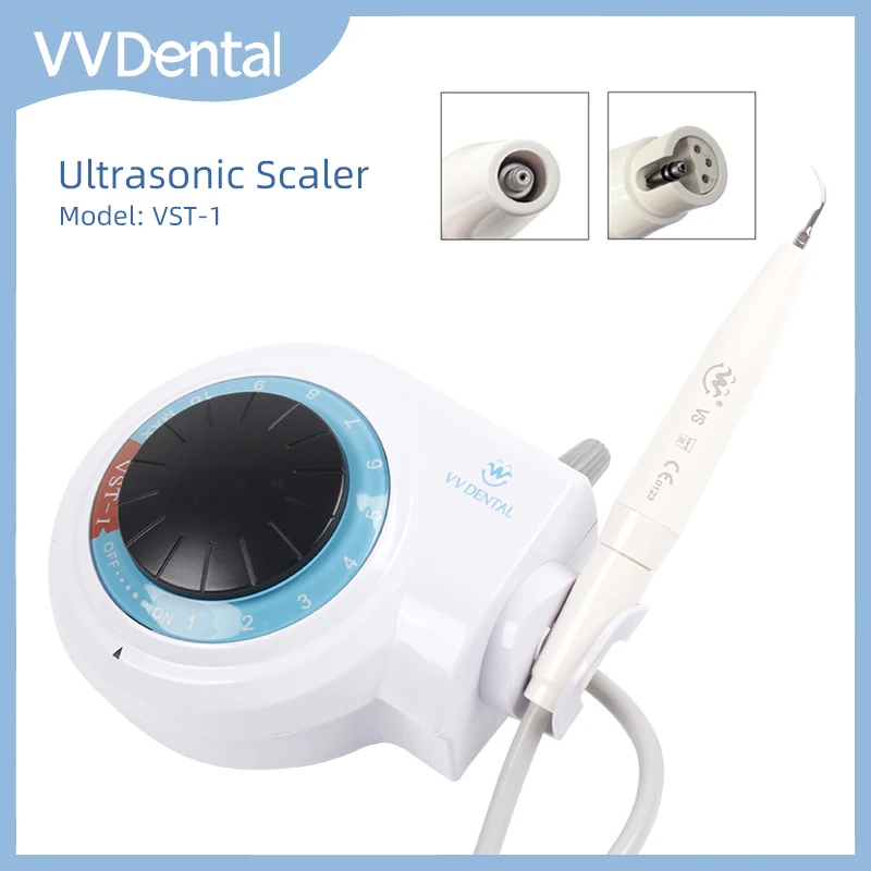 

VV Dental Ultrasonic Scaler Fit Satelec Handpiece Remove Tooth Calculus Smoke Stains Teeth Whitening Cleaner Dentists Equipment