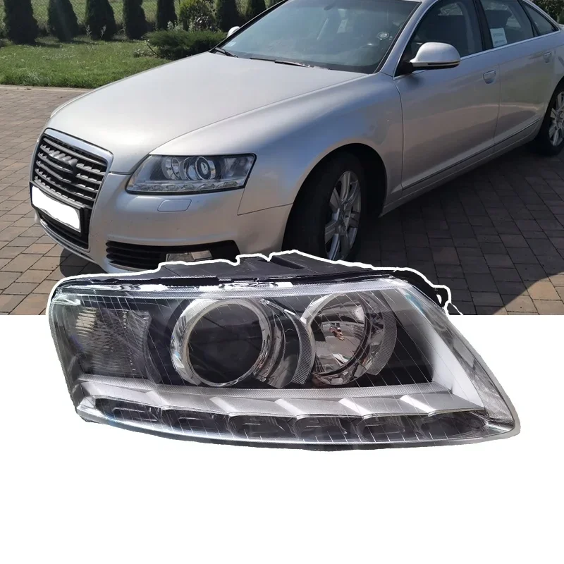 

Hot sale car accessories For A6 Headlight assembly modified high quality head lamp