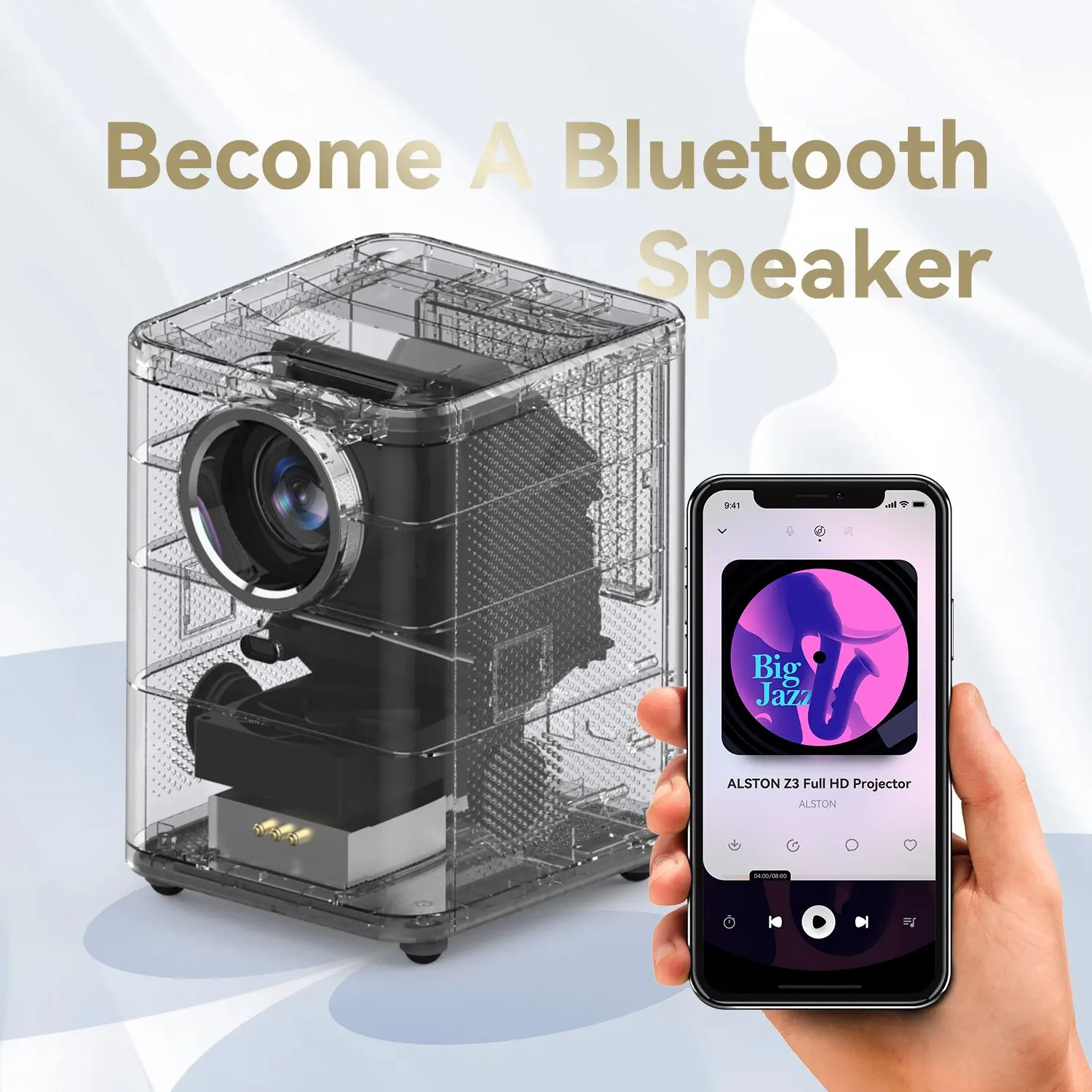 Projektor LCD 1080P USB kino domowe 4K System Android Smart Cinema Proyector