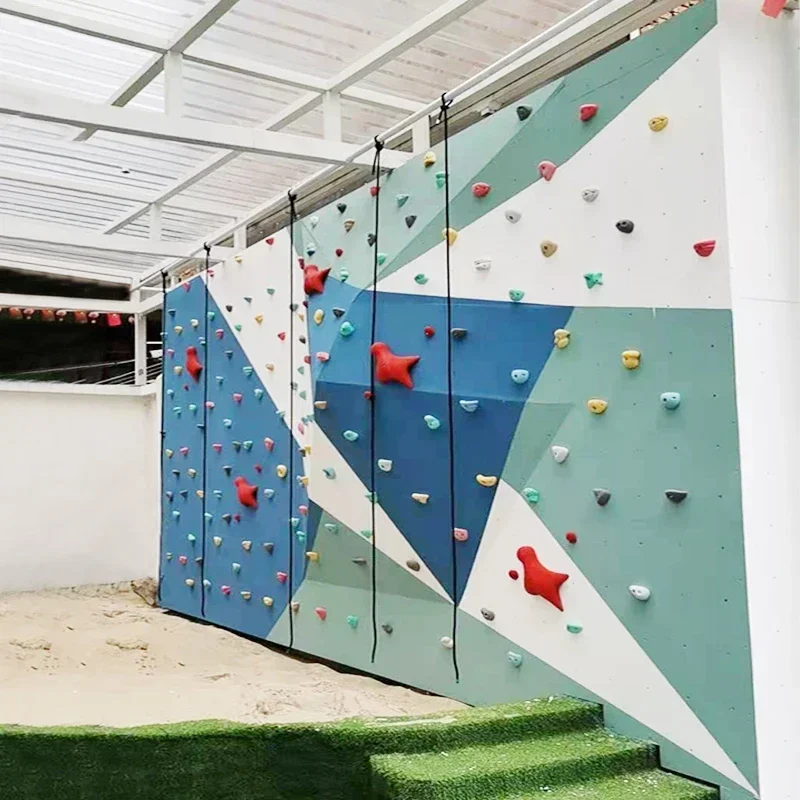 custom-made family climbing board kindergarten climbing wall