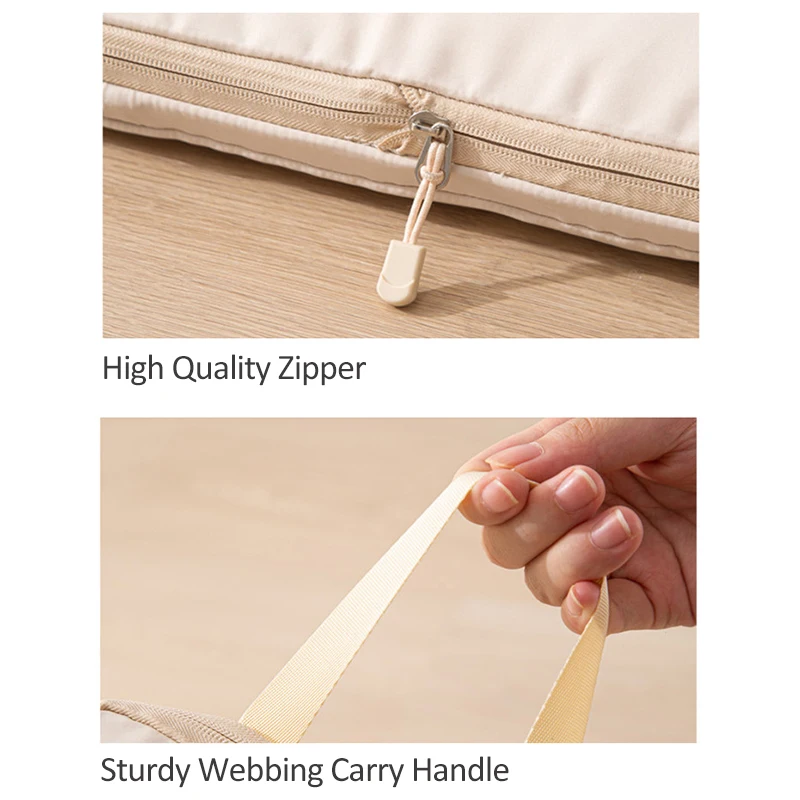 Kubus Pengepakan Kompresi 3 Buah Set Koper Travel Tahan Air Kubus Pengepakan Organizer Bagasi Pakaian Travel Wanita