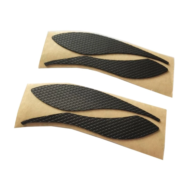 F3MA Game Mouse Skin Adesivi laterali con nastro antiscivolo per mouse 2S/3S ovunque nero