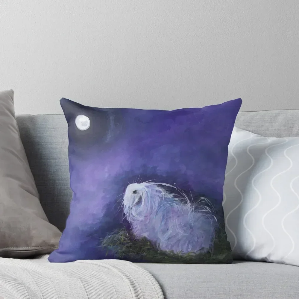 Wishing on the Moon Throw Pillow Couch Cushions Pillow Covers Decorative Pillows Aesthetic pillow