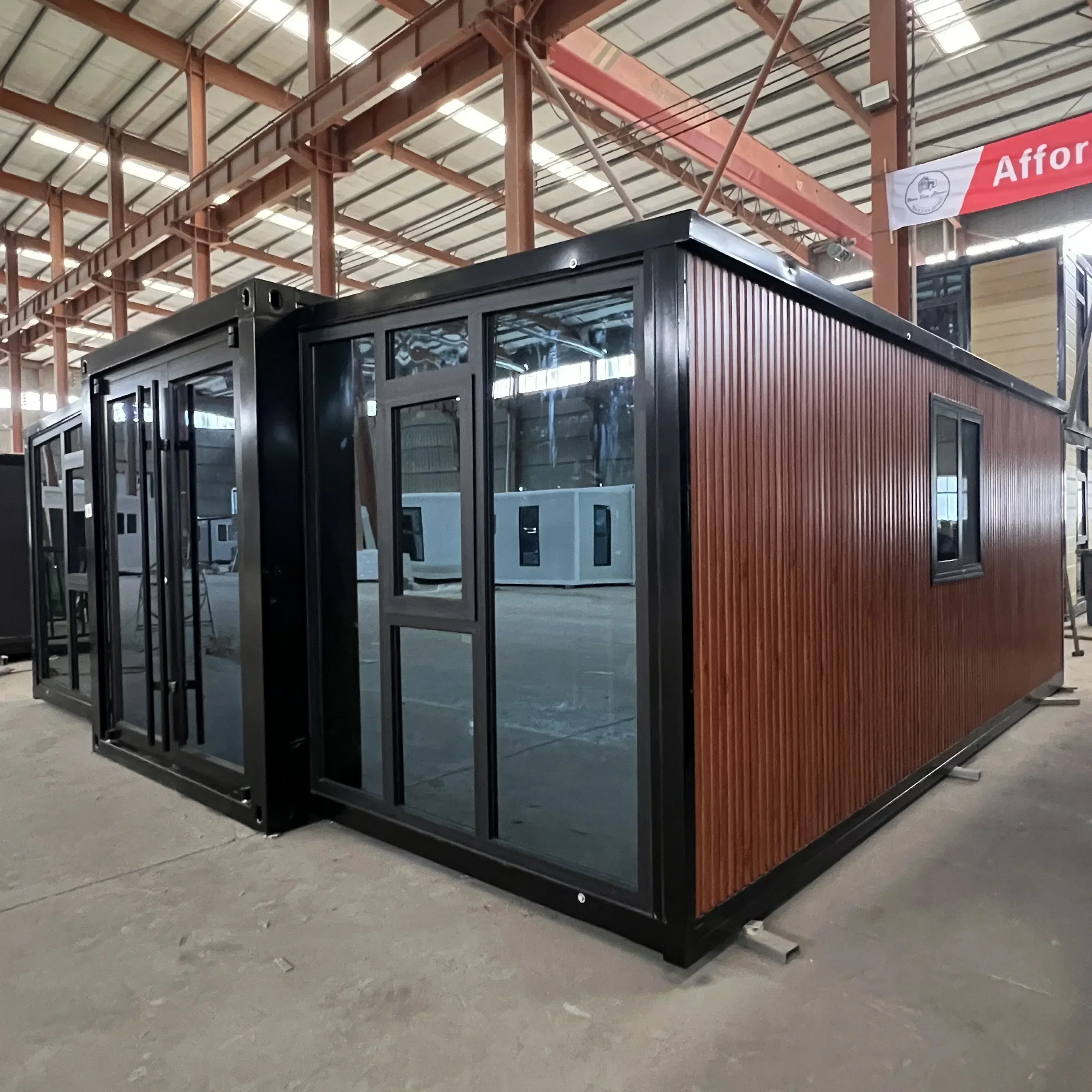 Casas Modulares Prefabricadas Personalizadas, Casas Prefabricadas en EE. UU., Casa Contenedor Modular Pequeña, Plegable y Expandible