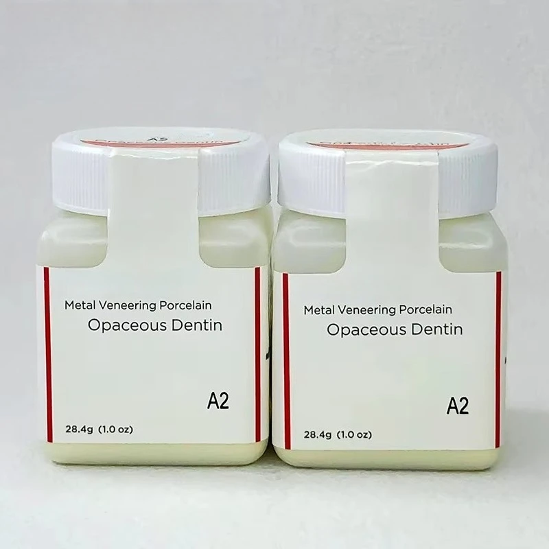 الأسنان القشرة المعدنية الخزف مسحوق الخزف المعدني PO مسحوق مختبر الأسنان القشرة المعدنية الخزف الأسنان طقم أسنان الأسنان الاستهلاكية