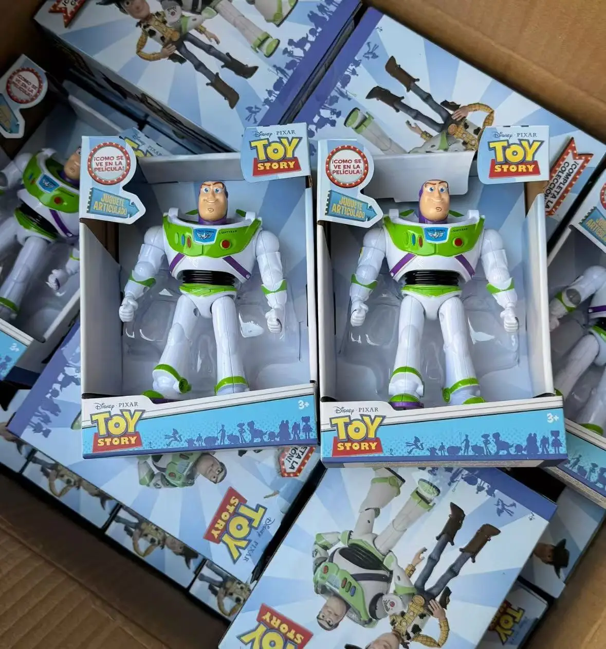 Brinquedo dos desenhos animados história 3 buzz lightyear woody anime figura brinquedo de mesa modelo ornamento crianças boneca colecionáveis surpresa holidaygift