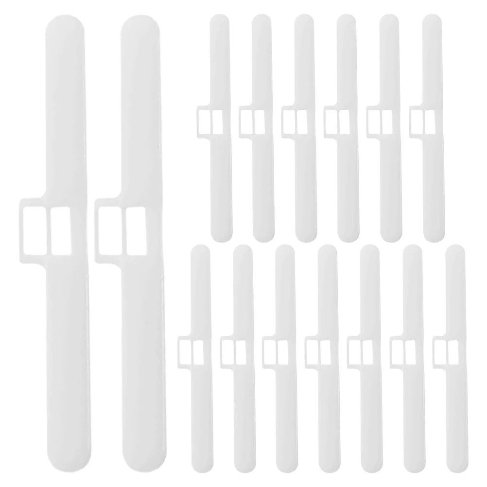 

15Pcs Vertical Blind Accessories Double Hole Slats Holders Replacement Parts Easy Install Vertical Blind Repair Kit