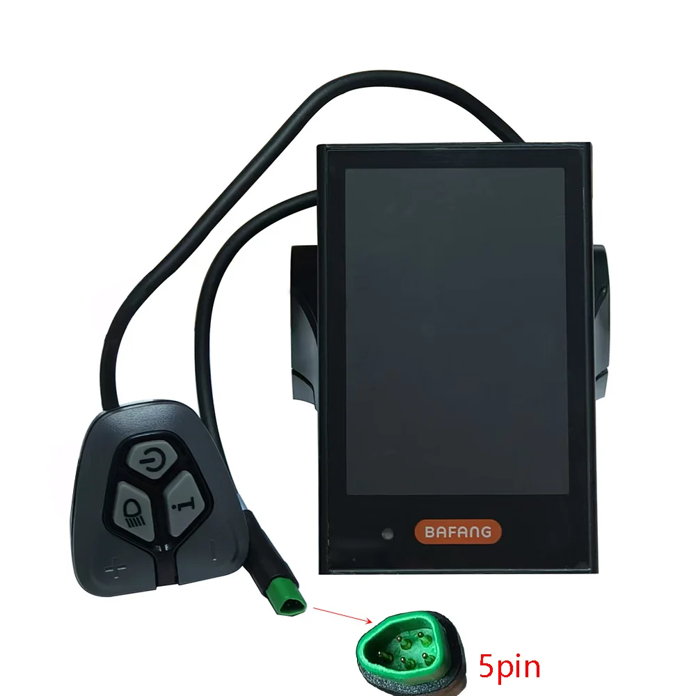 Ebike Display Screen Meter Bafang DPC18 CAN Dreieckig verbinden 36V 48V Geschwindigkeit Controller für Ebike Mid-drive Motor Conversion Kit