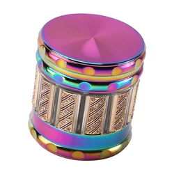 65MM Alloy  Herb Grinder Tobacco Mills 4-Layers Spice Smoking Accessories for Smoker Holiday Gifts