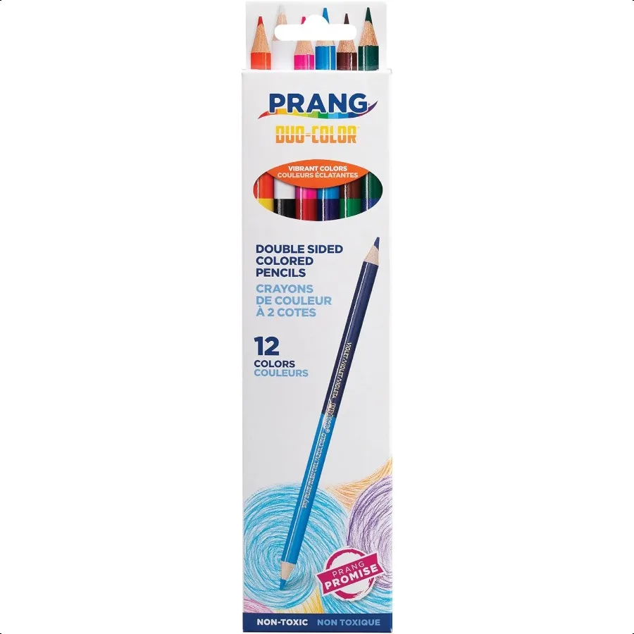 

Prang DuoColored Pencils 12 Assorted Colors 16 Count