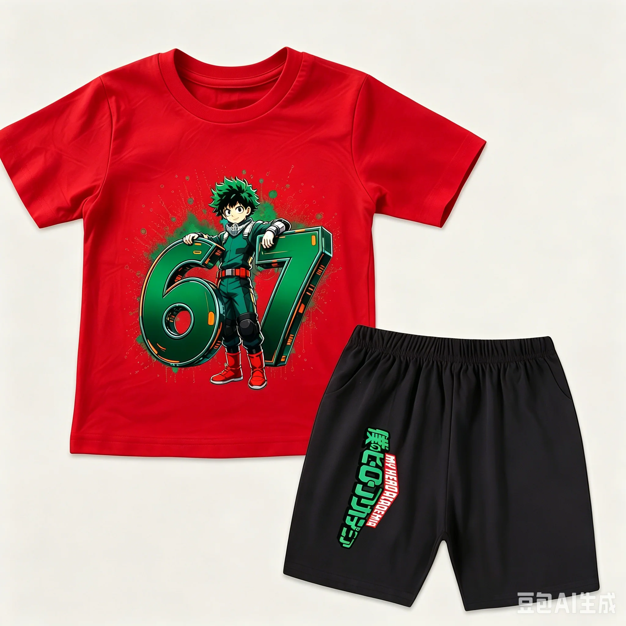 僕のヒーローアカデミア 緑谷出久 67 プリント コットン  - Boyshort Underwear のレビューと価格
