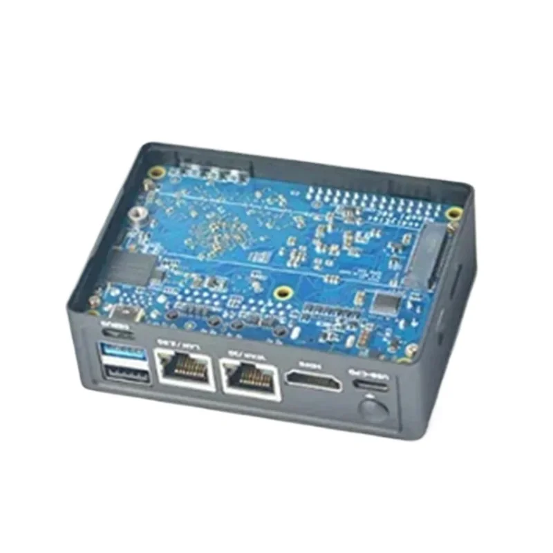 NanoPi R6C راوتر حافظة معدنية Rockchip RK3588S A76 A55 Dual 2.5G Ethernet يدعم HDMI2 Linux/Openwrt/Debian/Ubuntu #6