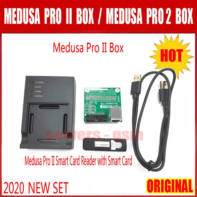 Medusa Pro II BOX + MEDUSA PRO2 DONGLE ORIGINAL NEW