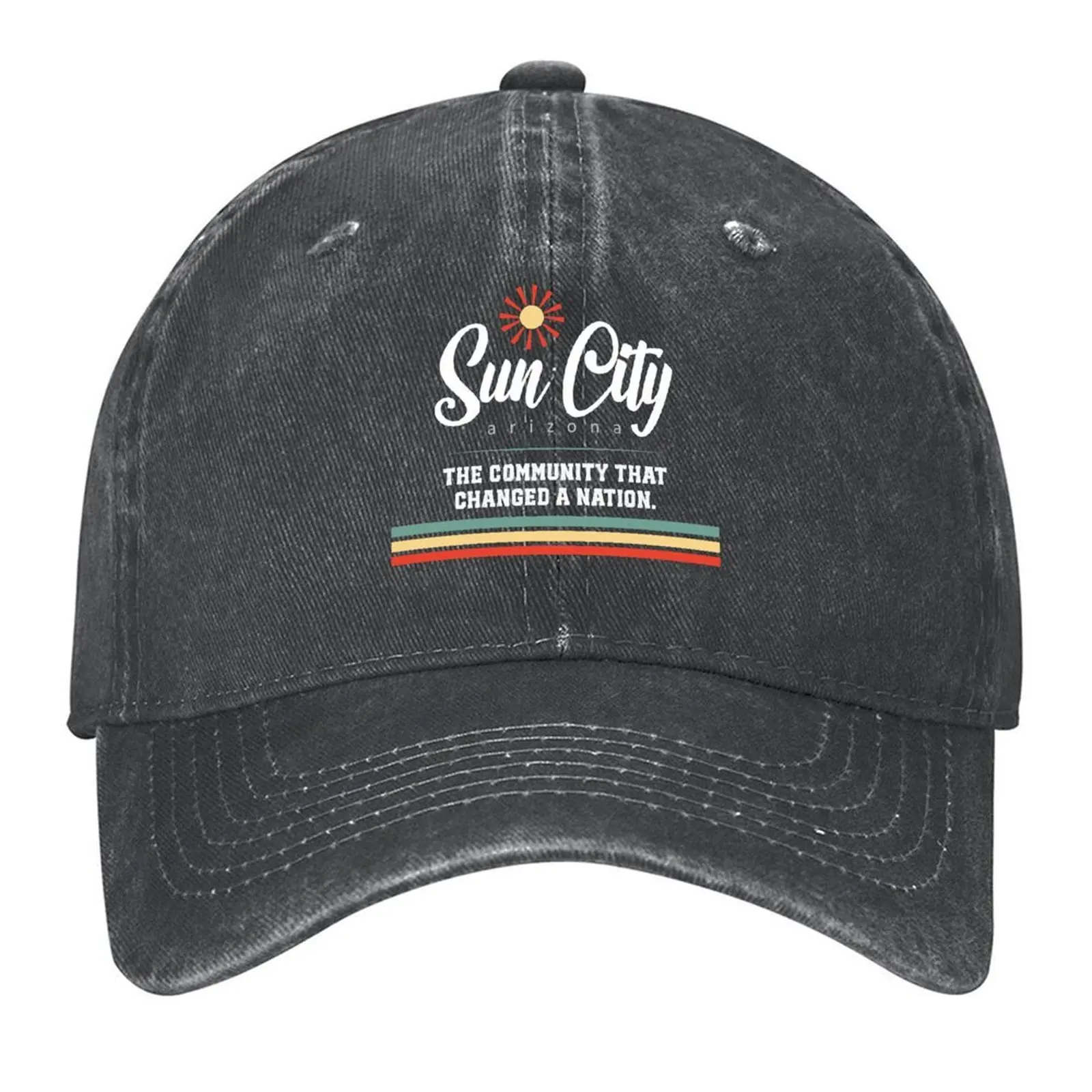 

Sun City - The Community That Changed A Nation Baseball Cap Funny hats men's big size hat Golf Hat Caps Male Women's