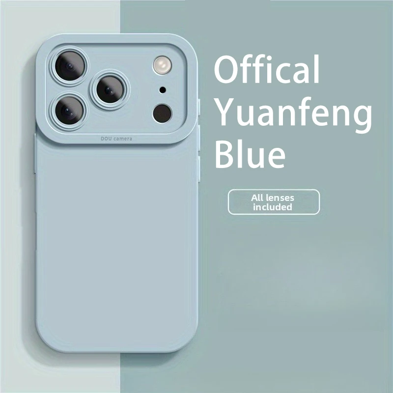Für iPhone 18 17 Pro Max Hülle Original Flüssigsilikon Handyhüllen für iPhone 18 17 16 15 14 13 12 Pro Max Air 18Pro Weiche Hülle – Detail 3