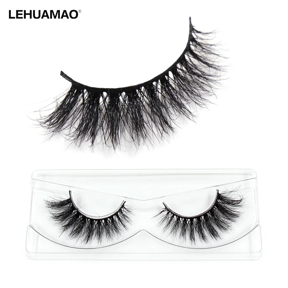 LEHUAMAO Eyelash Makeup Eyelashes 3D Mink Lashes Dramatic Volume Eyelash Luxury False Lashes Soft Natutal Eyelashes Fluffy Lashe