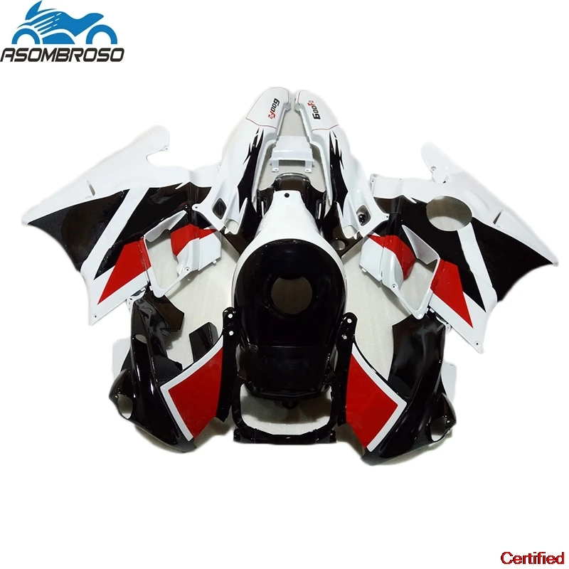 

ABS Plastic fairings Fit For Honda CBR600 F2 1991 1992 1993 1994 Customizable Fairing Kit cbr 600 91 92 93 94 White Black SZ