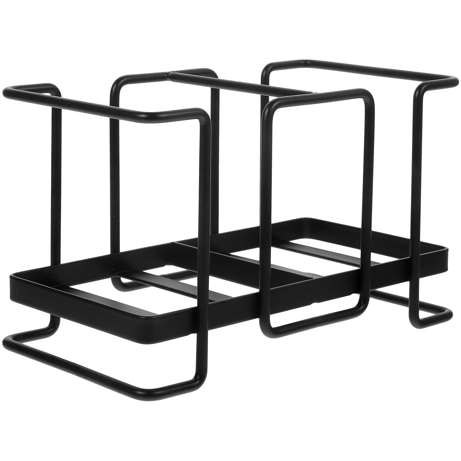 

Paper Cup Storage Rack Iron Desktop Holder Large Capacity Paper Cup Organizer for Coffee Shop Milk Tea Shop Bar Supplies